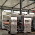 corrugated box printing folding gluing inline machine